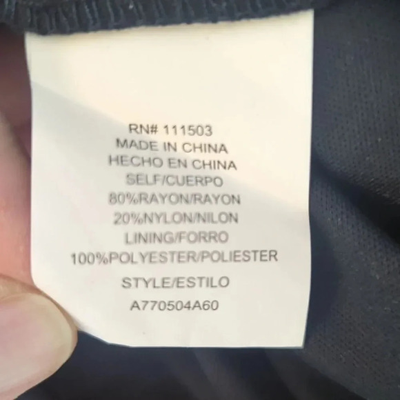 As U Wish Gigi Trapeze Swing Dress, Burned Out Velvet Blue On Black - Picture 10 of 14